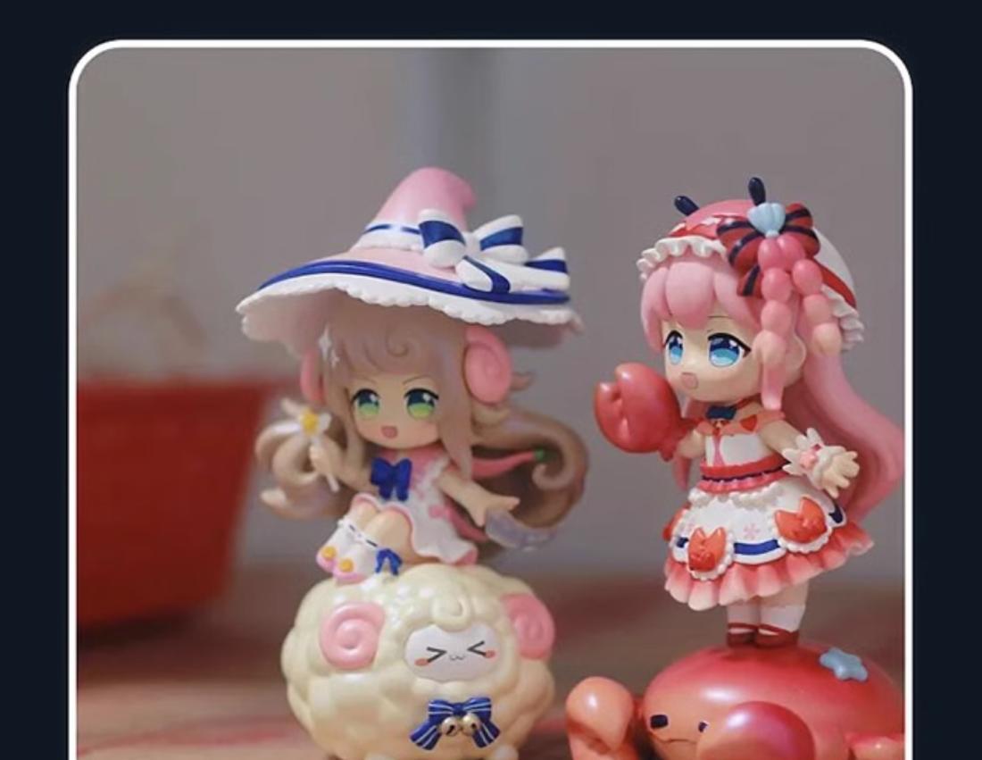 苏米十二星座盲盒sumy可爱星座女孩大手办摆件儿童玩具七夕节礼物