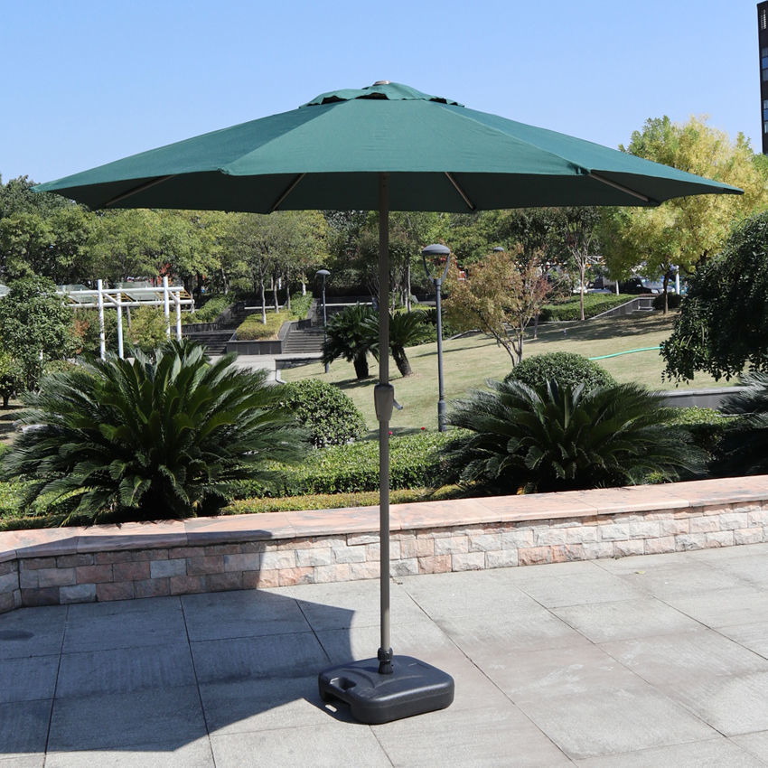 7米彩胶铁伞咖啡厅外摆伞