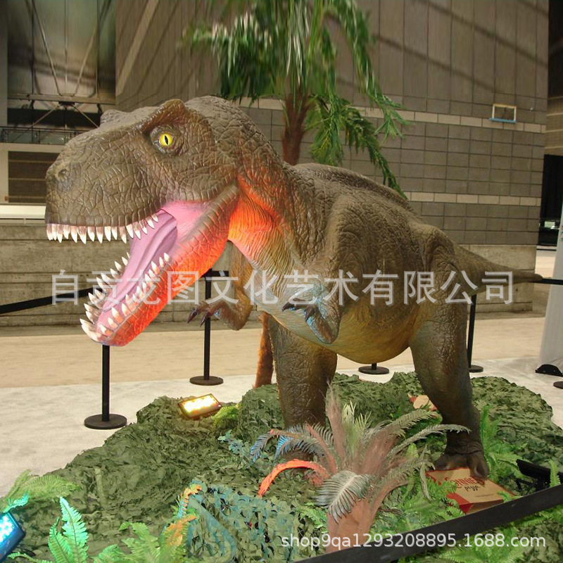 游乐场恐龙游乐设施室外大型机电恐龙模型恐龙公园建造景区恐龙