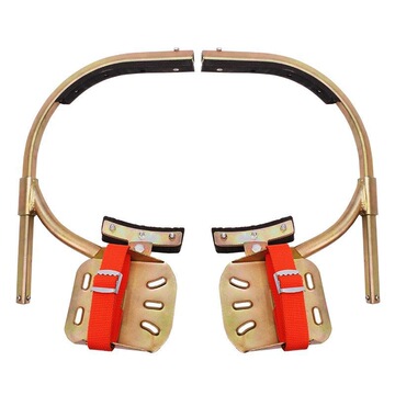 电力通信电线杆脚扣 电工铁鞋 脚爬水泥杆爬杆神器登高固定式脚扣