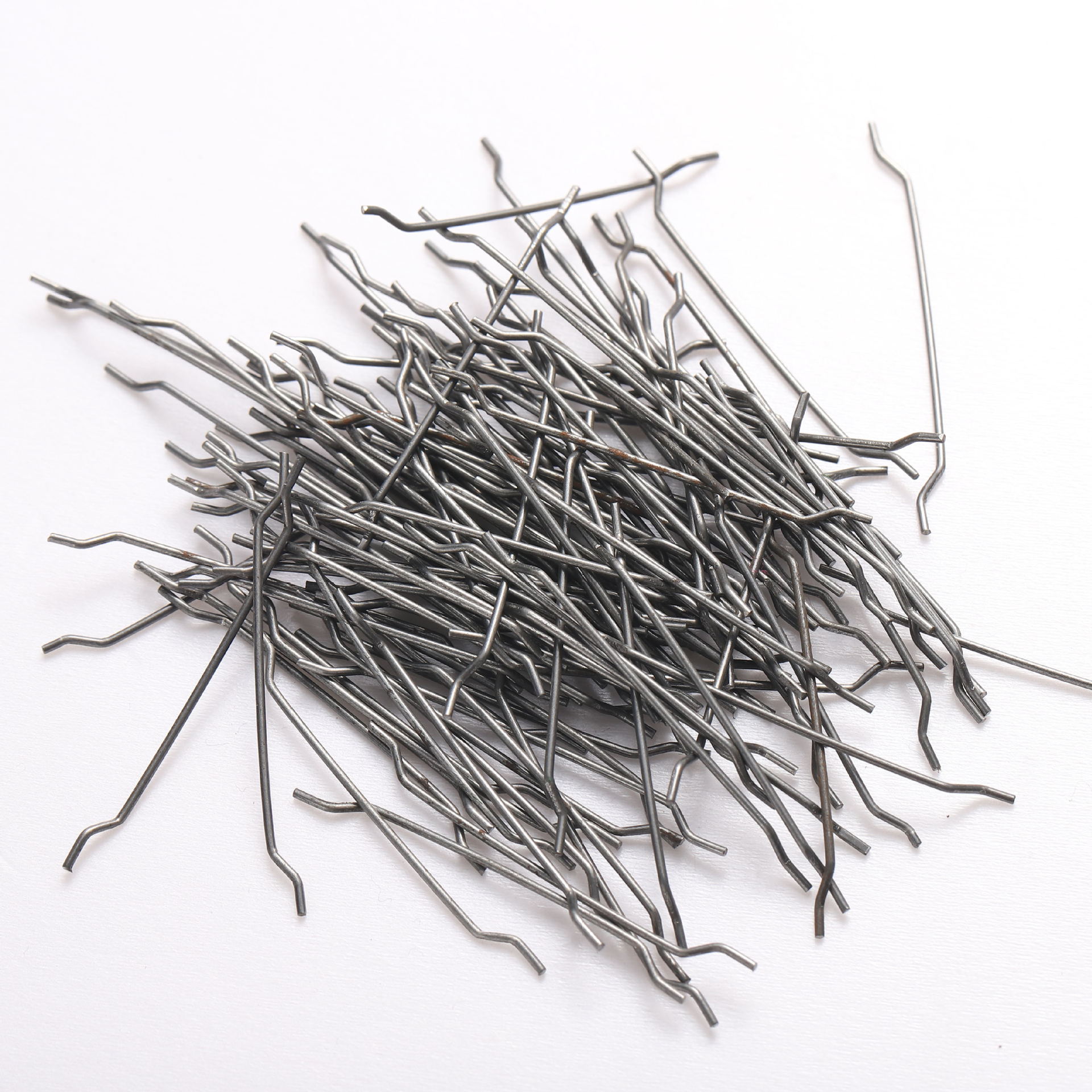 厂家直供混凝土加固钢纤维端钩型高强度钢纤维镀铜抗裂建筑钢纤维