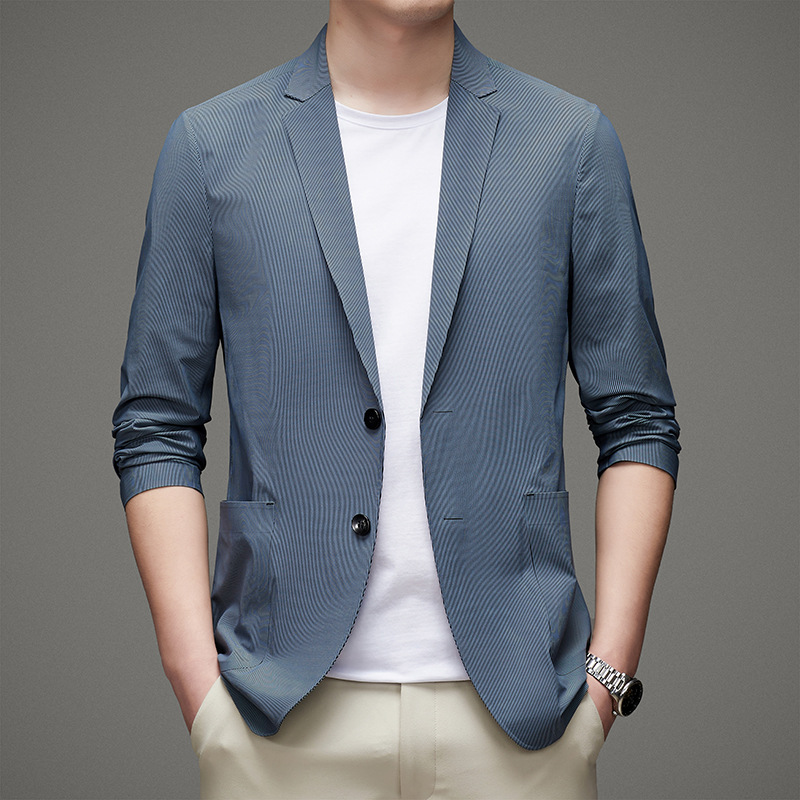 男休闲西服春秋装