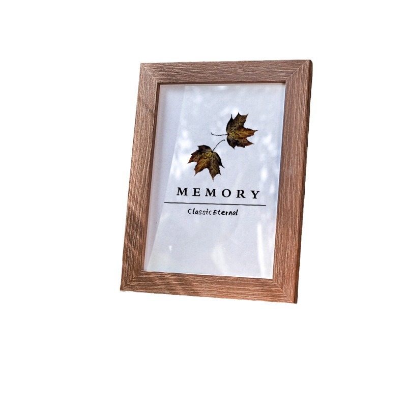 Photo Frame Wall Hanging and Table Decoration 7-Inch 5 6 12 Creative 6-Inch A4k8 A3 Album Photo Studio Painting Frame Mounting Wholesale