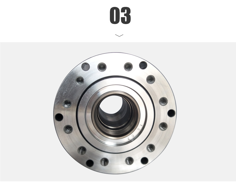 倍得福超薄型高速中空回转油缸三爪卡盘旋转油缸质保一年tk系列