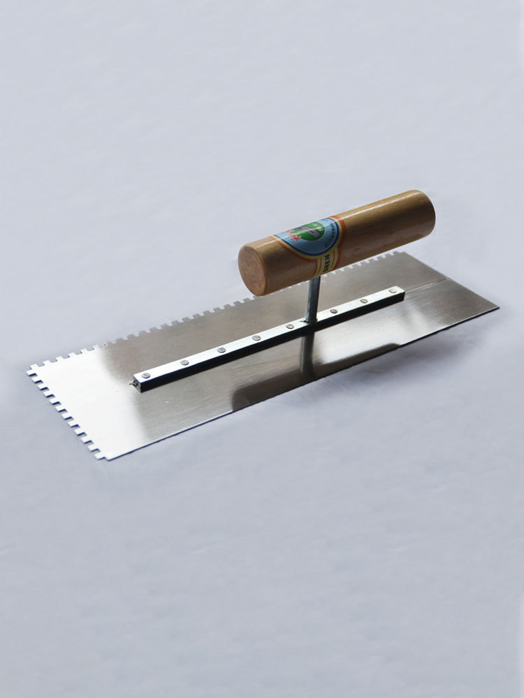 方齿抹泥刀镘刀瓷砖填缝剂美缝剂专用抹刀填缝工具水泥刮板刀抹子