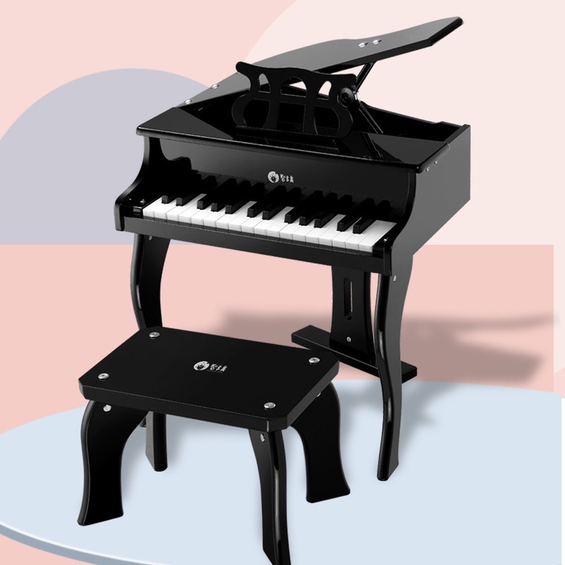 山姆智多美30键黑色机械钢琴儿童音乐天赋启蒙玩耍玩具