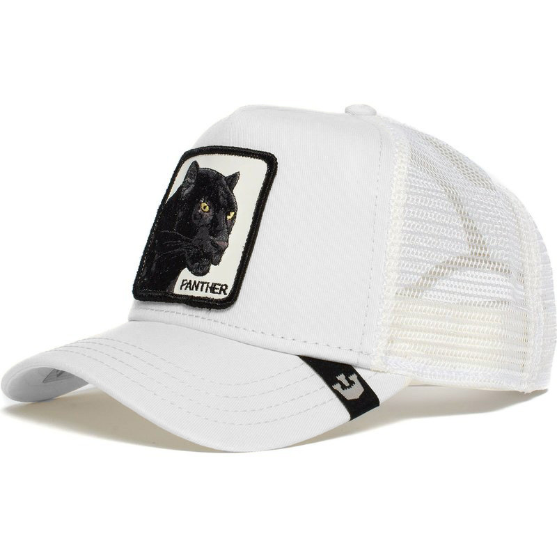 [Foreign Trade Hot] Animal Baseball Cap Cartoon Sun Protection Mesh Embroidery Truck Driver Black Leopard Rooster Wolf Hat