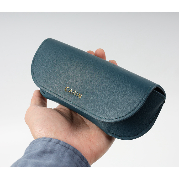 韩版carin卡琳复古太阳镜盒清新少女墨镜收纳盒文艺近视铁眼镜盒