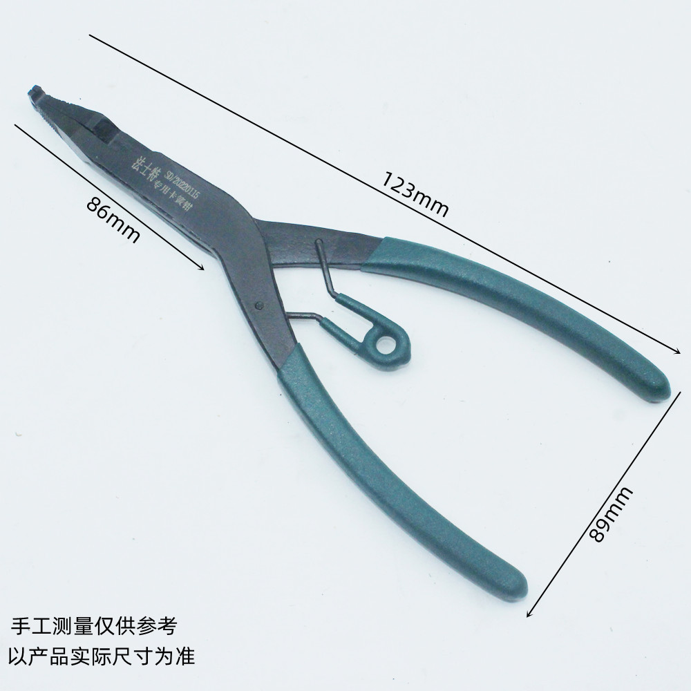 法士特变速箱扁头扁嘴卡簧钳轴用外卡穴用止动环拆装拆无耳挡圈钳