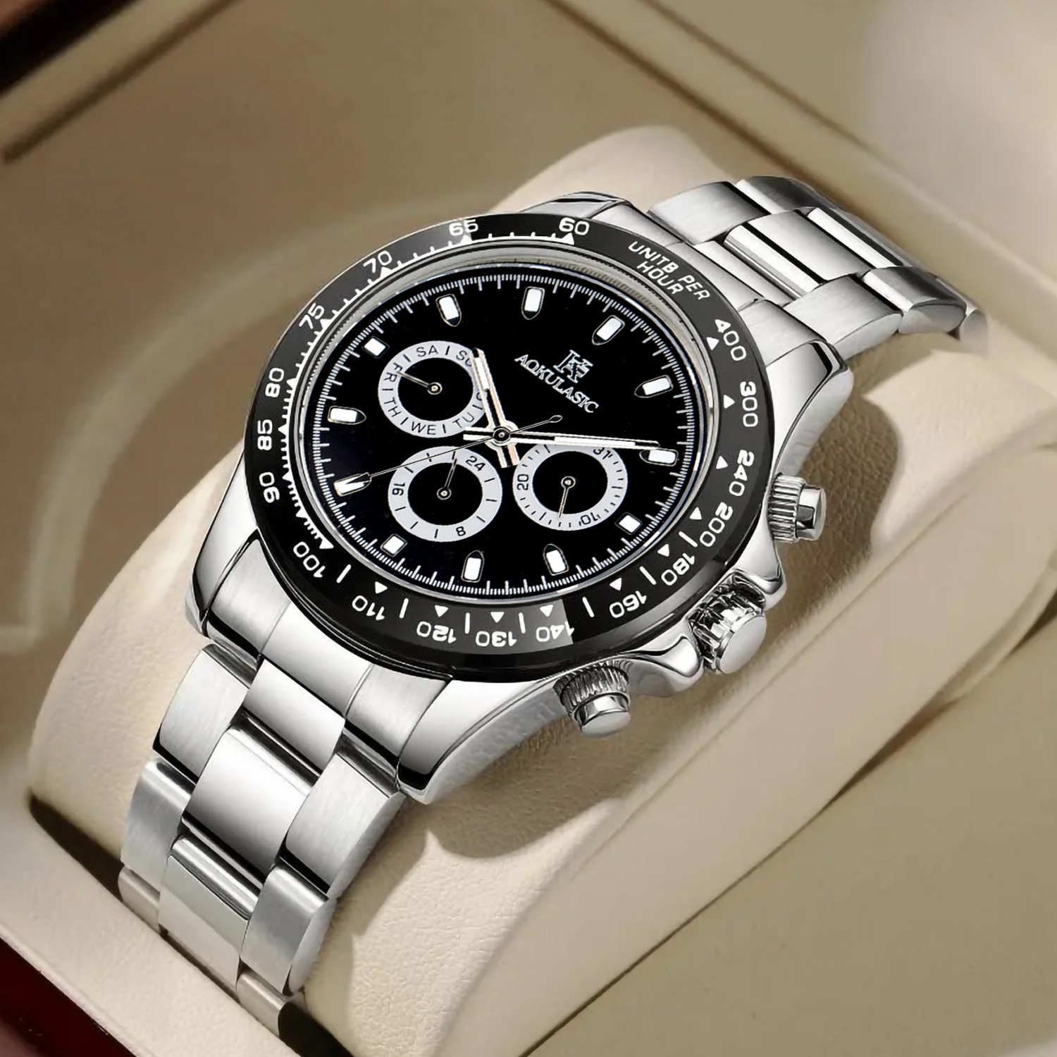 奥古拉斯新款手表男多功能迪通拿全自动机械表防水夜光抖音爆款