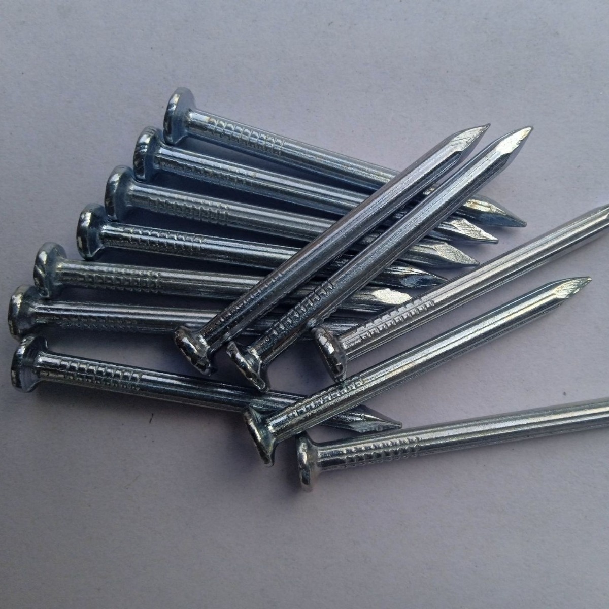 外贸专供电镀锌平头直纹斜纹水泥钉铁钉圆钉混凝土钉2 3-阿里巴巴