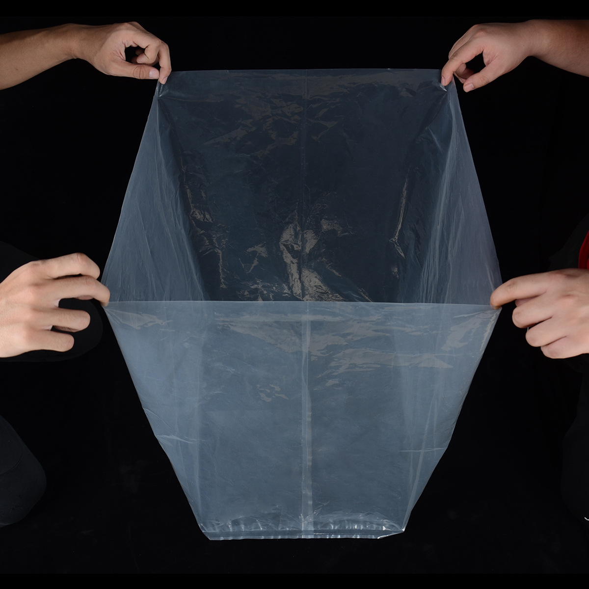 佛山厂家供应 pe四方袋 全新聚乙烯材料 透明耐磨立体袋 尺寸可定