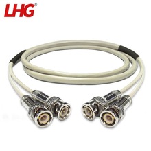 LHG 2M两兆线E1线缆SYV75-2-1同轴电缆DDF架连接线BNC-BNC两芯