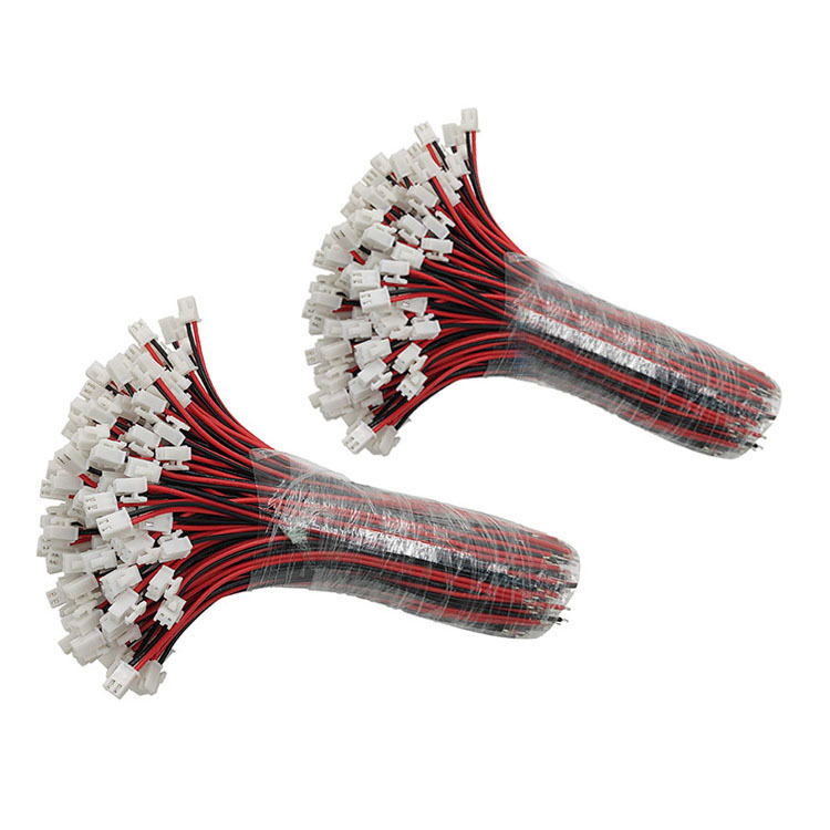 54带锁扣端子线 xhb端子线公头2p连接线 2.54端子线带扣