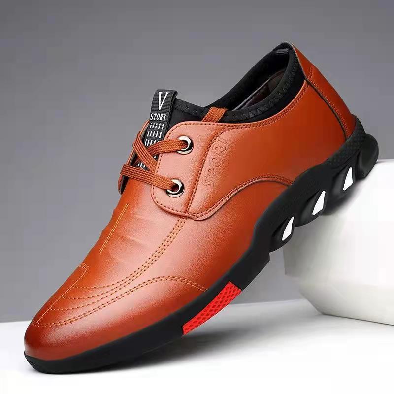 Kitchen King Black Work Shoes Men's Chef Shoes Kitchen Non-Slip, Waterproof and Oil Resistant Kitchen Special Work Leather Shoes Spring and Autumn