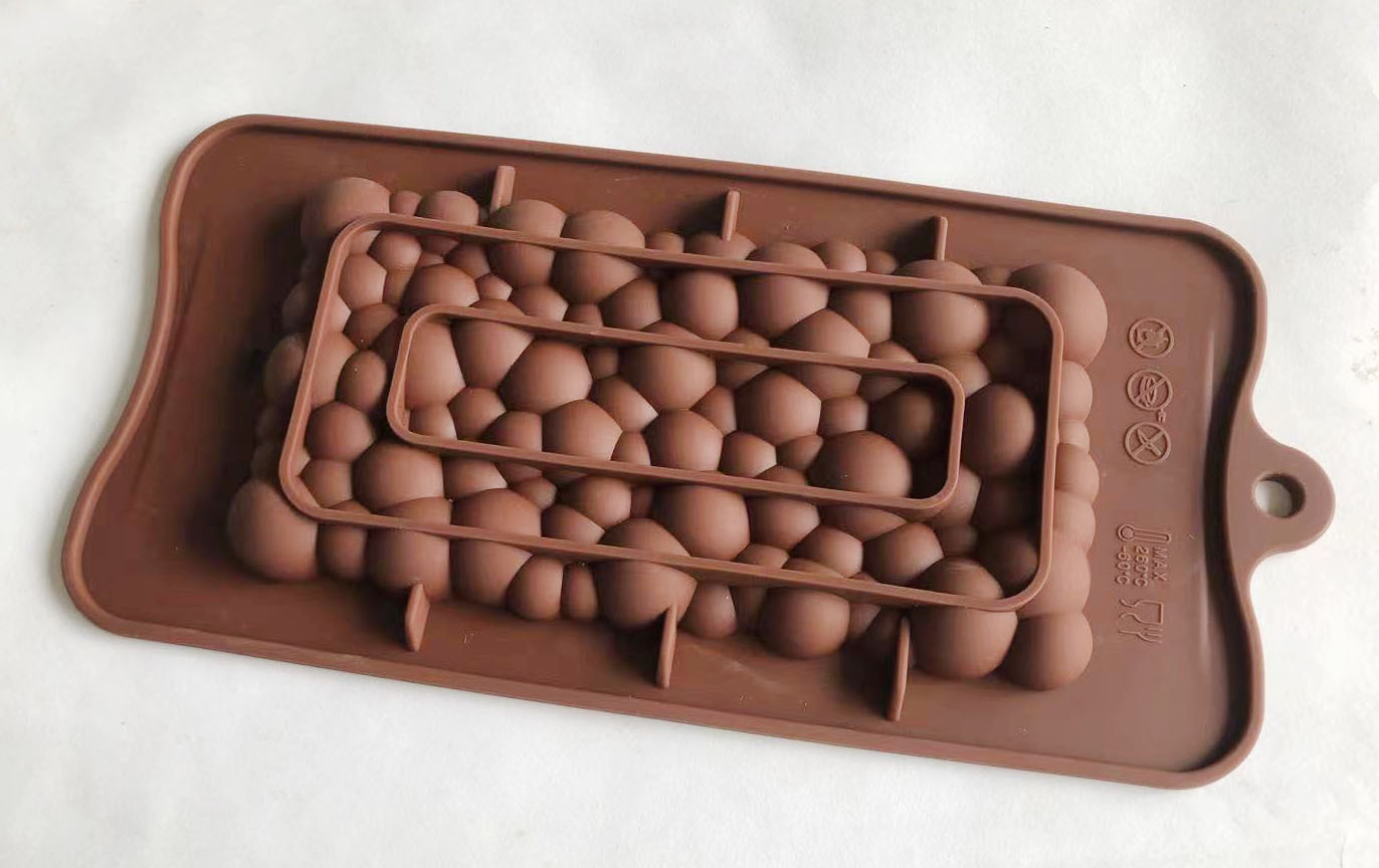 多款泡泡巧克力烘焙工具泡沫款家用简易巧克力制作硅胶模具