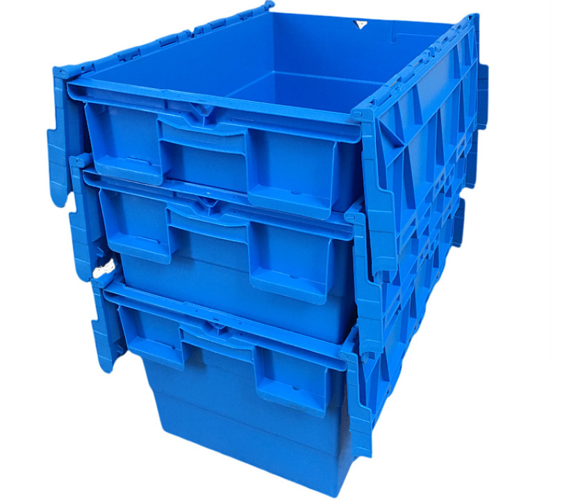 Plastic Lid Box Oblique Plug Logistics Box