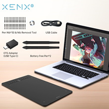 【外贸爆款】XENX P3-1060B数位板手绘板10 x 6.22寸绘画设计插画