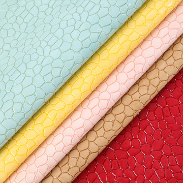 来样加工定制 1.0mm高光石头纹pu人造皮革后段材料 箱包家具包装