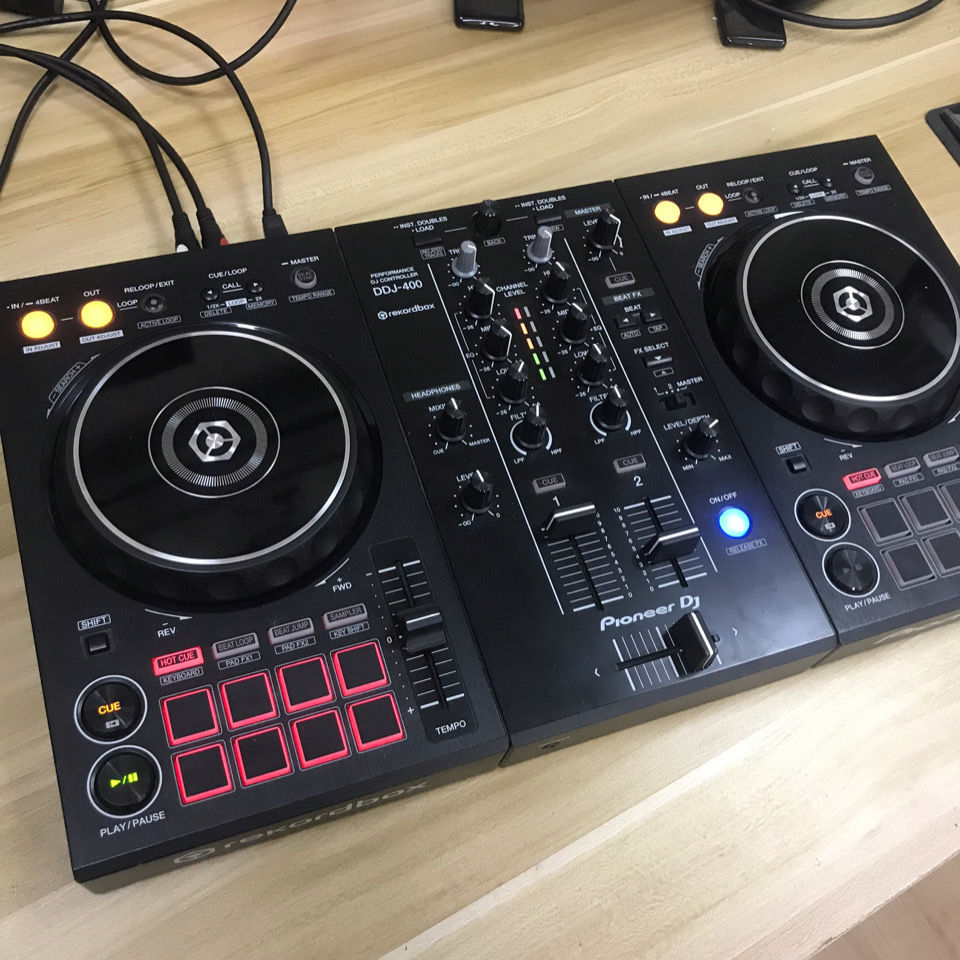 ddj400数码控制器一体机直播电脑包房打碟机