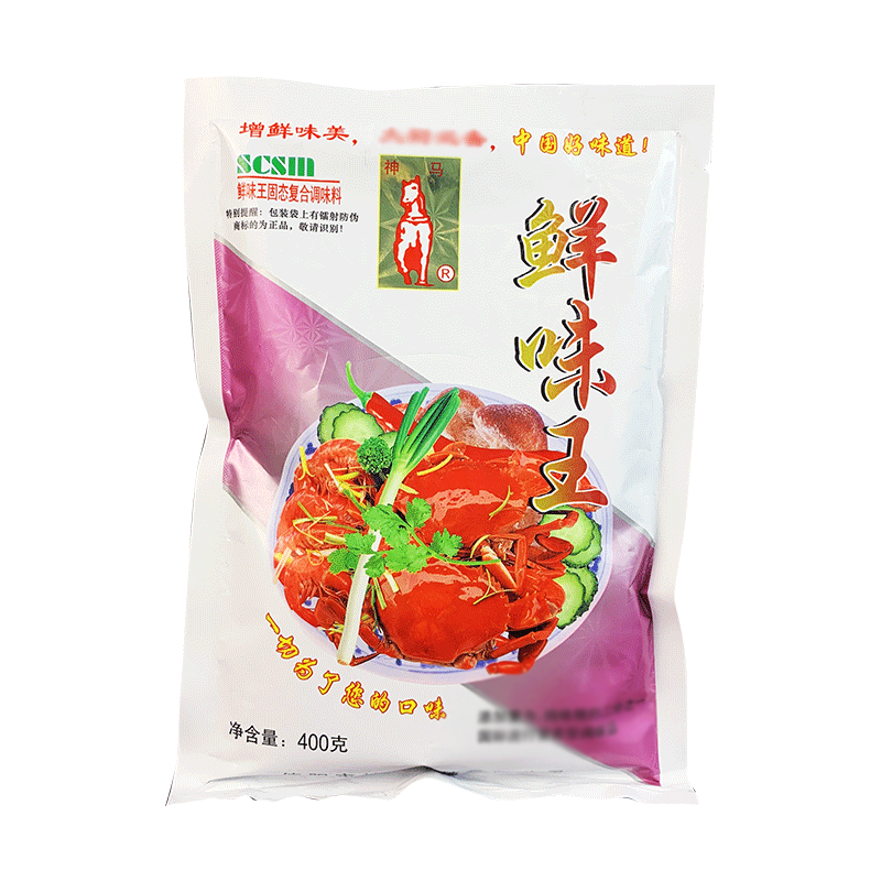 神马鲜味王400g*5袋装调味料商用火锅鸡精味精粉大袋大包鸡粉调料