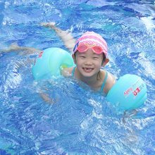 游泳手臂浮圈成人儿童游泳臂圈充气浮袖救生圈游泳圈练习游泳装备