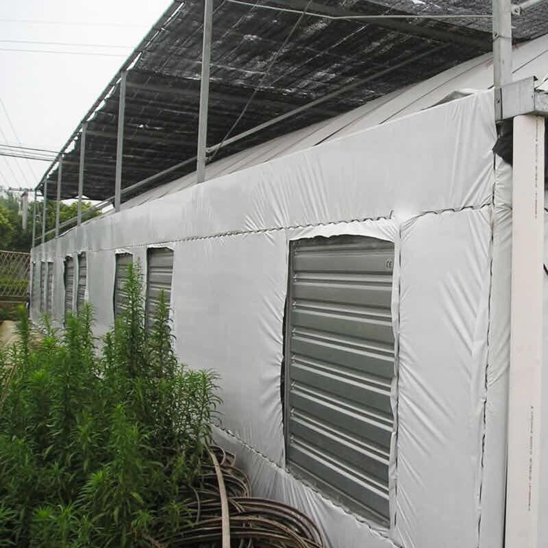 屋顶隔热膜养殖黑白膜养殖大棚黑白隔热膜防晒加厚大棚膜抗老化养