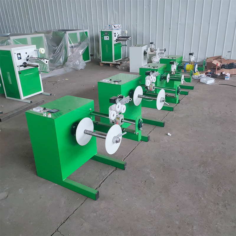 福敖牌大捆绳用复卷分卷倒线机械 小型倒绳分卷机台