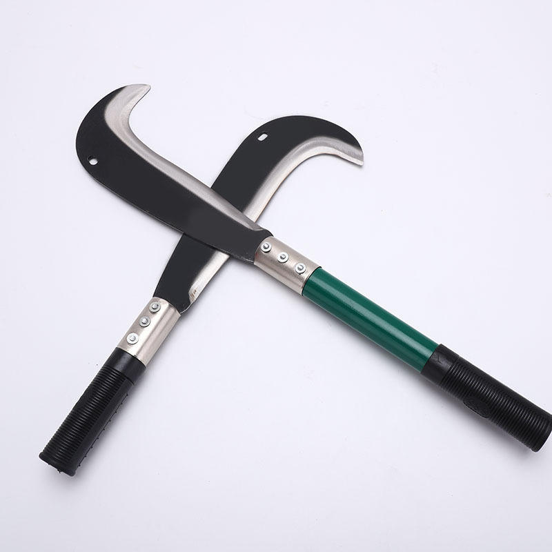 农用长柄镰刀砍柴刀除草割镰刀韭菜弯刀割麦子打草廉刀禾镰