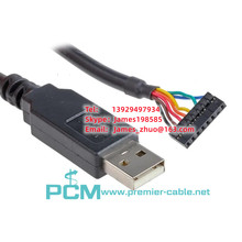 FTDI USB转UART连接线 TTL串口电缆TTL-232R-3V3