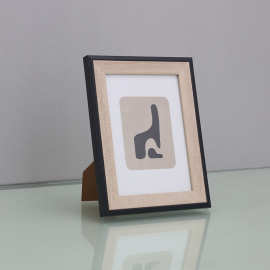 华鸿新款现代简约北欧温馨实木相框挂墙mdf画框源头厂家批发装饰