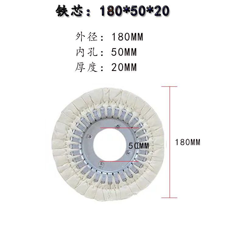 封边机抛光布轮南兴极东豪迈华力KDT全自动封边棉轮木工机械配件