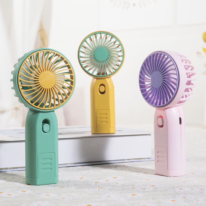 Fresh Mini Handheld Fan Summer Student Gifts Portable Fan Power Storage USB Electric Fan