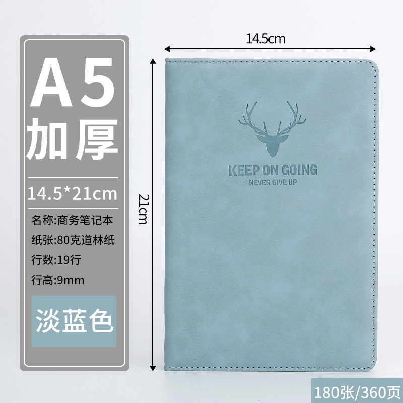 Thickened Good-looking A5 Notebook Business Simplicity Super Thick Notebook Retro Art Student Notebook Book Wholesale