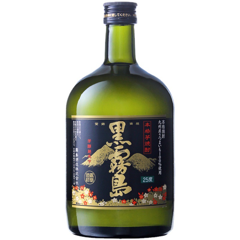 日本 黑雾岛本格甘薯烧酒 蒸馏酒 720ml