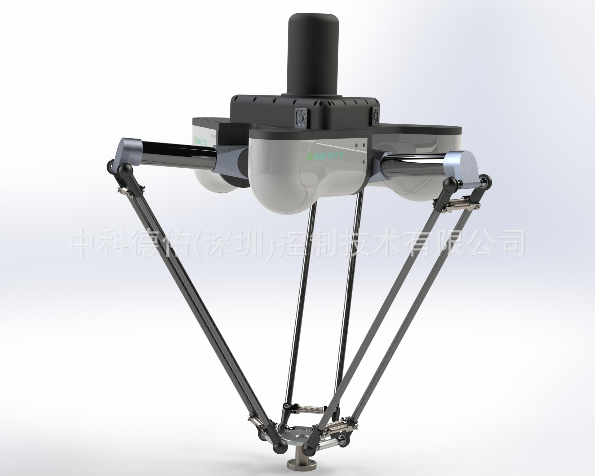 东莞并联机械手应用于药品设备,osmi欧士玛3 2五轴蜘蛛手选型