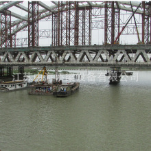 源头工厂出租各种架设贝雷桥钢便桥配件 贝雷桥租赁  按月计算