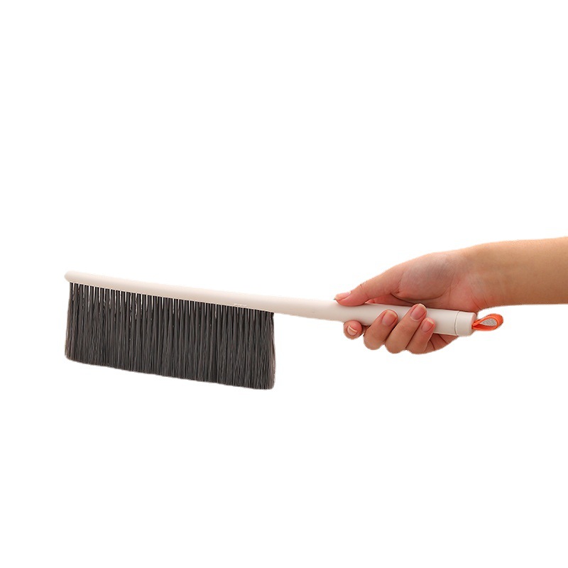 Hair Removal Brush Household Bed-Sweeping Brush Long Handle Soft Fur Double-Sided Electrostatic Dusting Brush Clothes Quilt Sofa and Carpet Bed Brush 0170