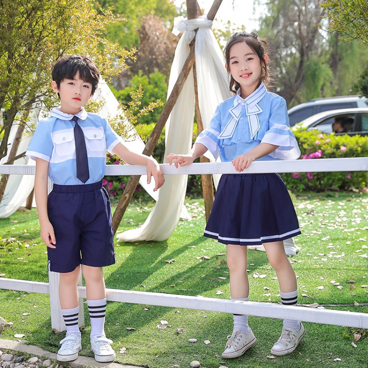 六一儿童节演出服套装幼儿园女童朗诵服男合唱团表演小学生合唱服