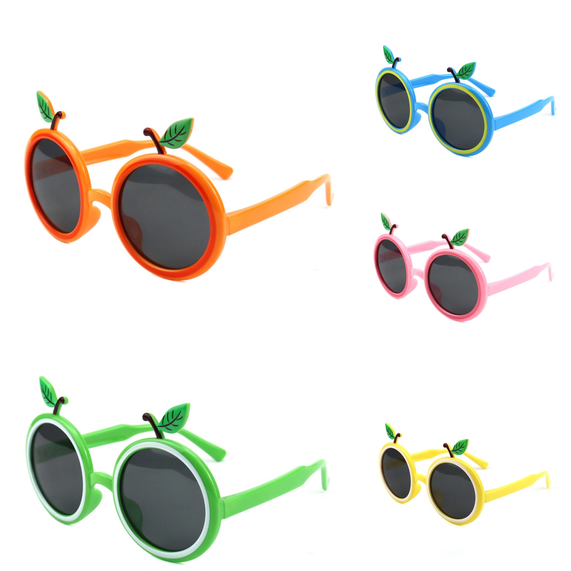 3万副新款水果造型可爱橘子眼镜 创意派对自拍搞怪眼镜可爱橙子眼镜