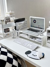 电脑增高架宿舍办公室架子收纳架笔记本书桌台式显示器桌面置物架