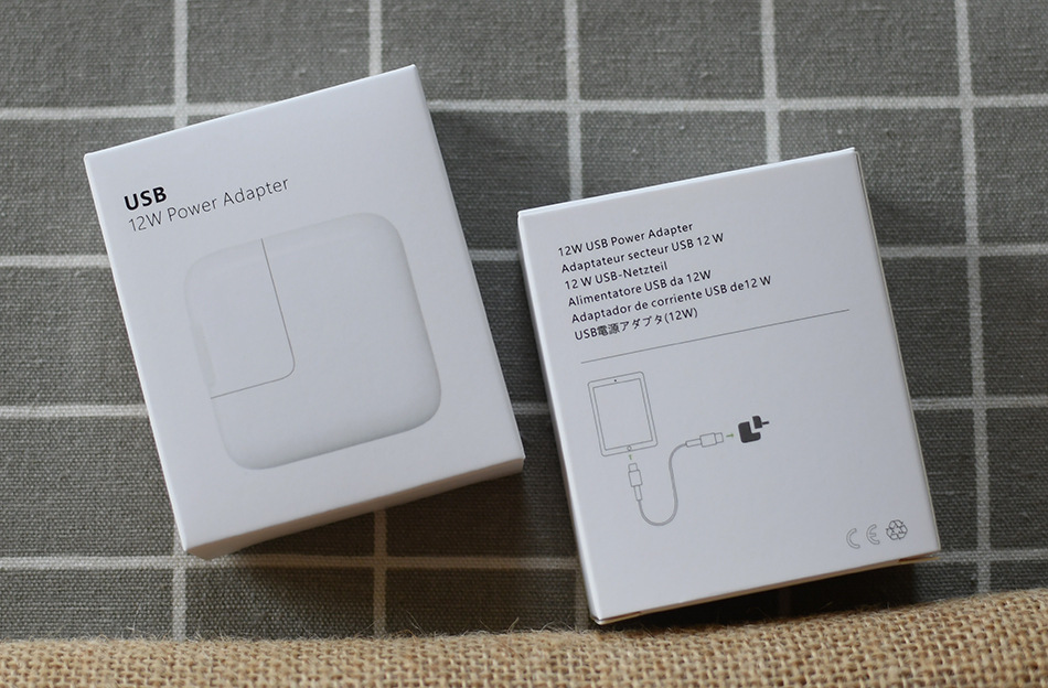 苹果12w充电头包装盒 苹果ipad充电头包装 苹果数据线包装盒 定制