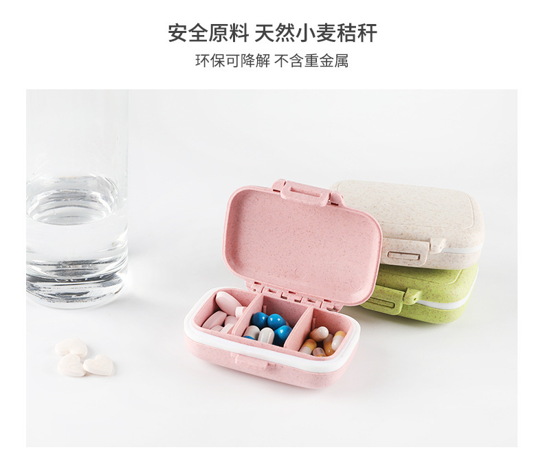 Mini Portable Pill Box