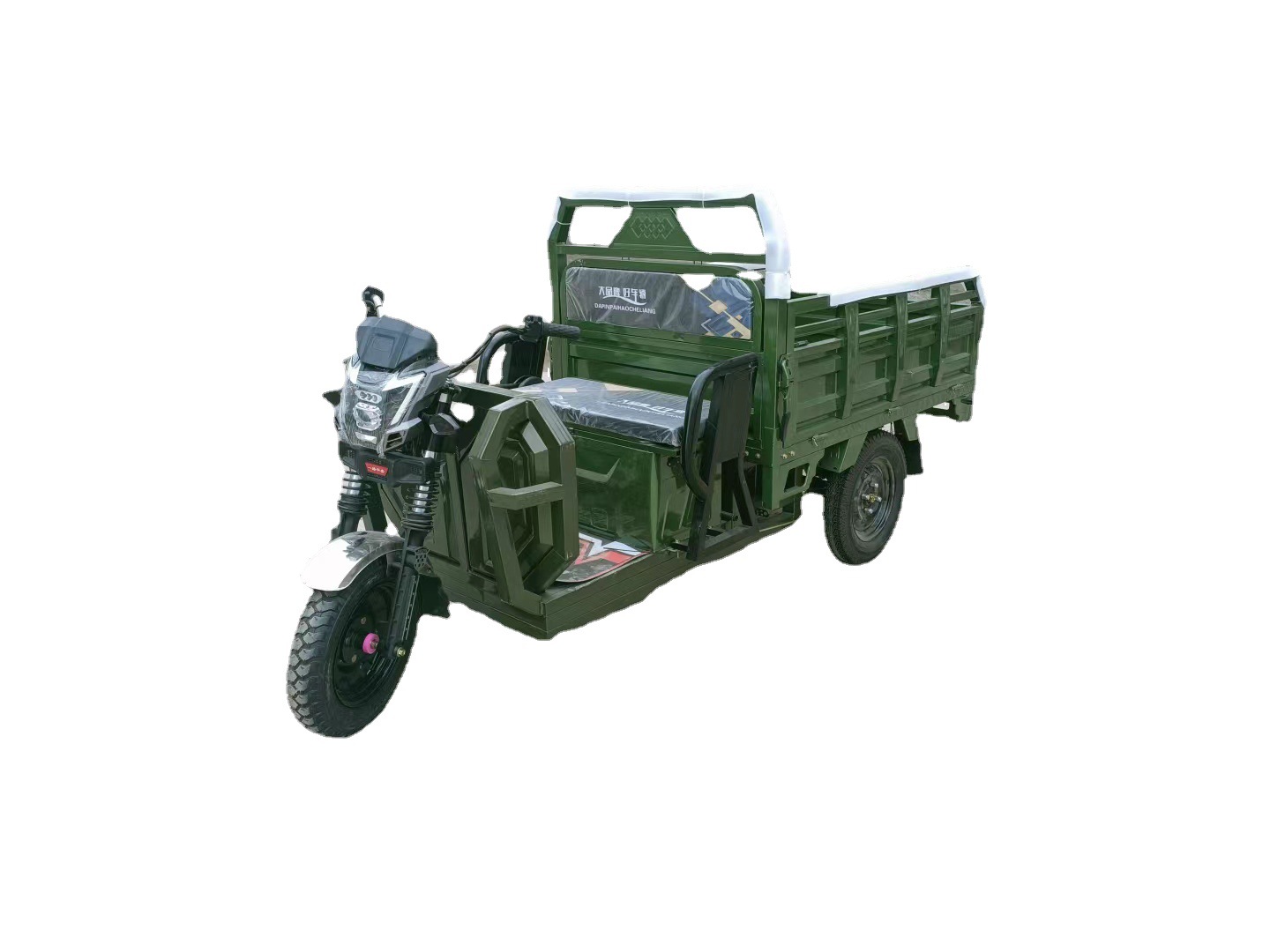 立成研发带驾驶室1吨电动三轮翻斗车带驾驶室,电动三轮自卸车-报价