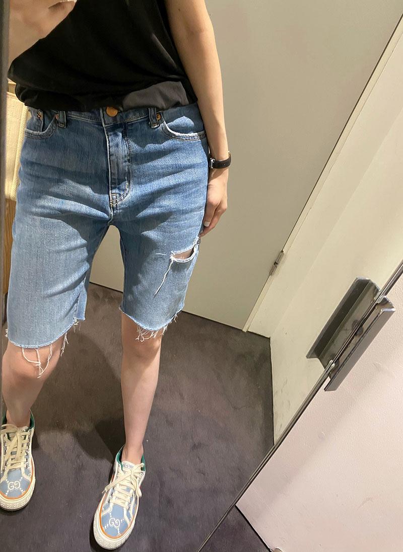 碎花边牛仔裤女秋季新款韩版ins学生宽松显瘦直筒拖地长裤子0642