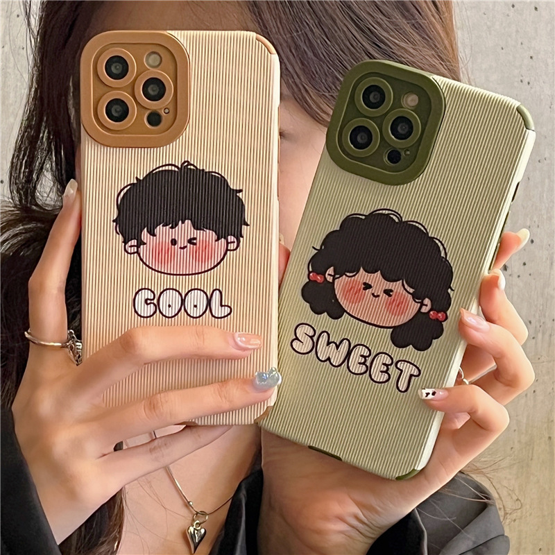 情侣头像适用苹果13手机壳iphone12promax瞳眼竖纹11全包xs软壳xr