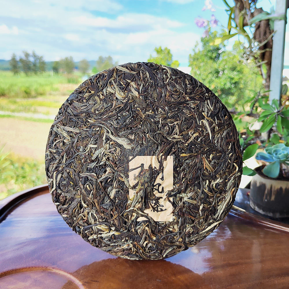 刮风寨普洱茶饼 易武古树生茶 2021年头春云南茶叶 普洱茶饼批发