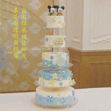 蛋糕架子多层铝合金配件蛋糕架多层冷餐糖果婚礼架子支架加厚展示