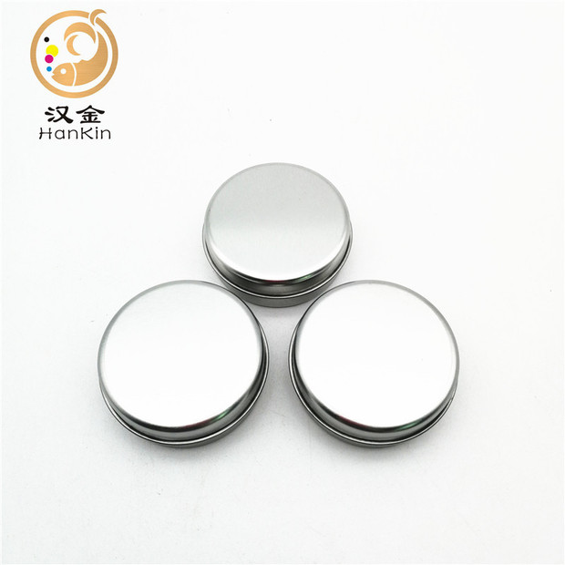 定制马口铁护手霜小圆罐 清凉膏薄荷膏铁盒 珍珠粉唇釉包装盒