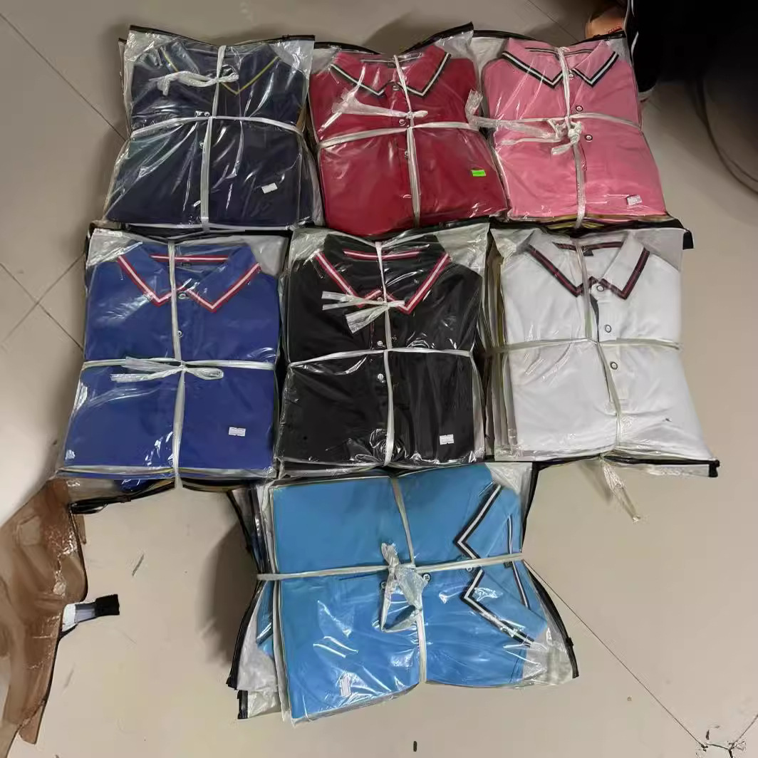 外贸尾单夏季男士短袖翻领polo衫大码百搭半袖上衣库存服装批发